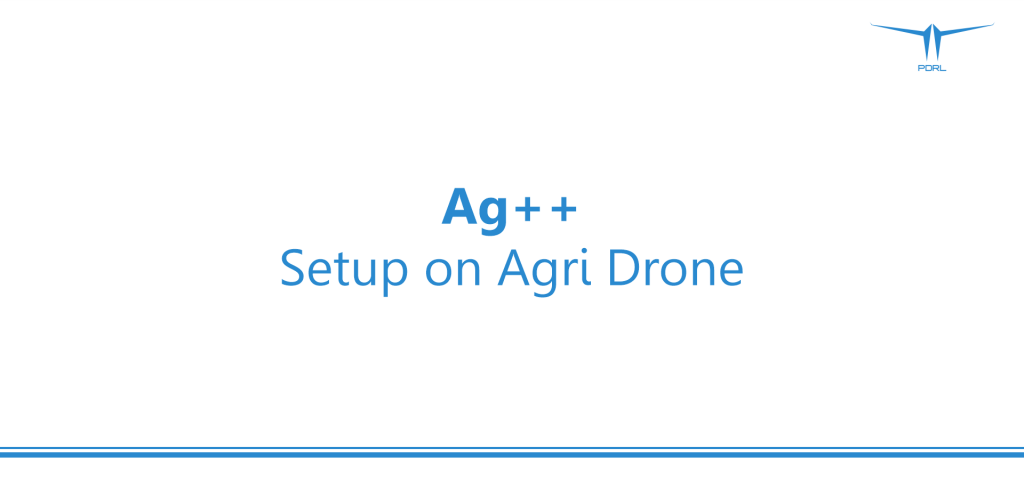 Setting up Ag++ Flight Controller on Agri Drone