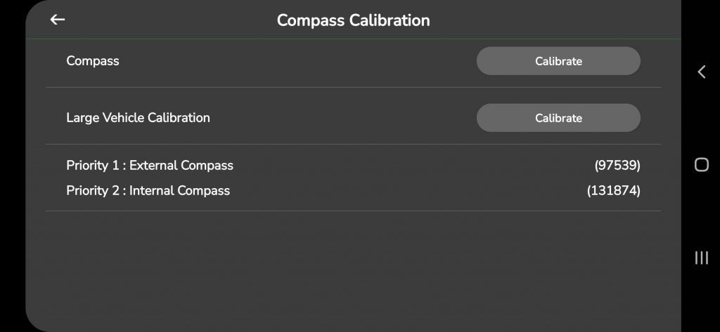 Compass Calibration