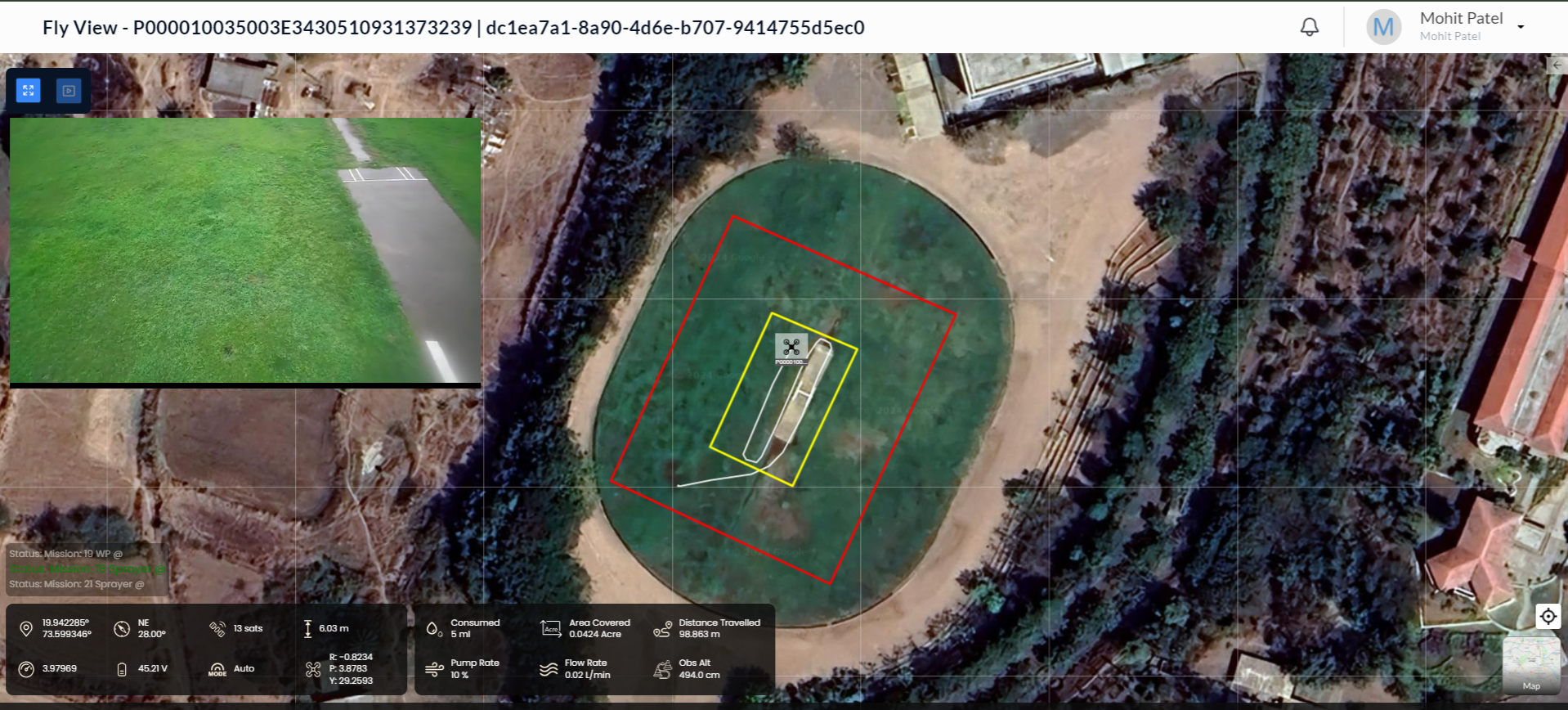 Tracking Screen